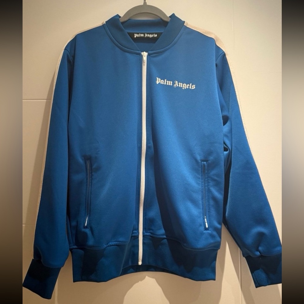 Palm Angels Royal Blue Track Jacket